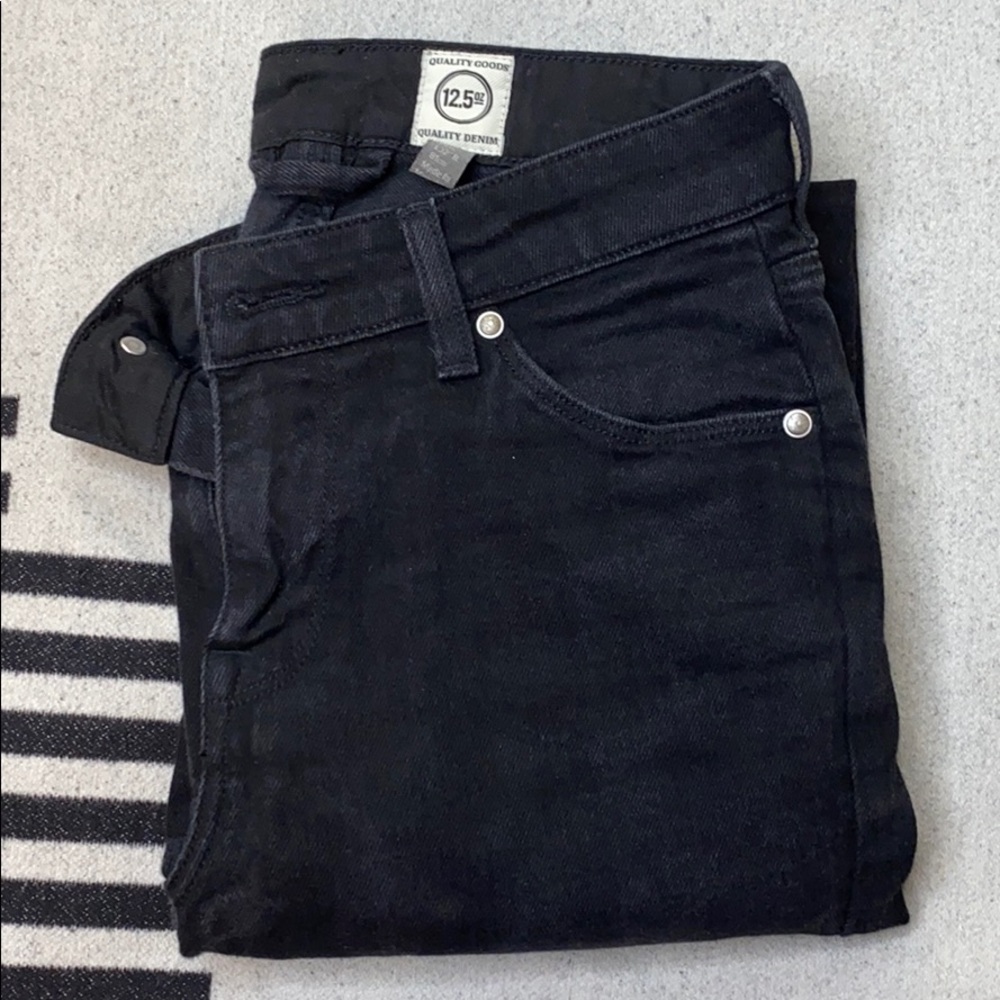 ASOS Design 12.5oz Skinny Jeans in black